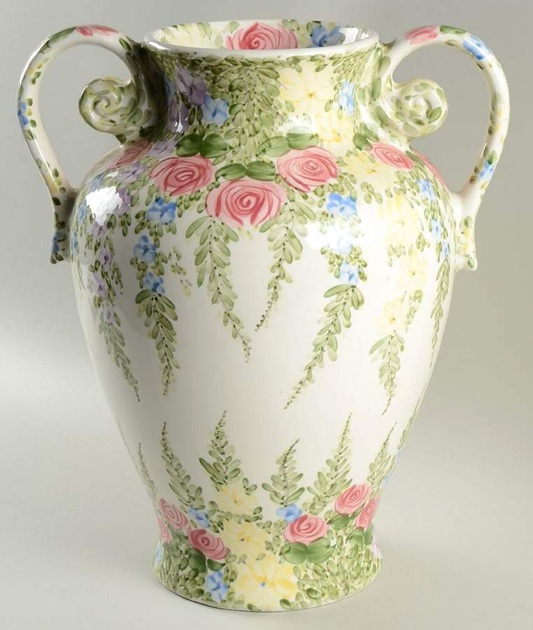 English Garden 15" Vase by Tabletops Unlimited-1
