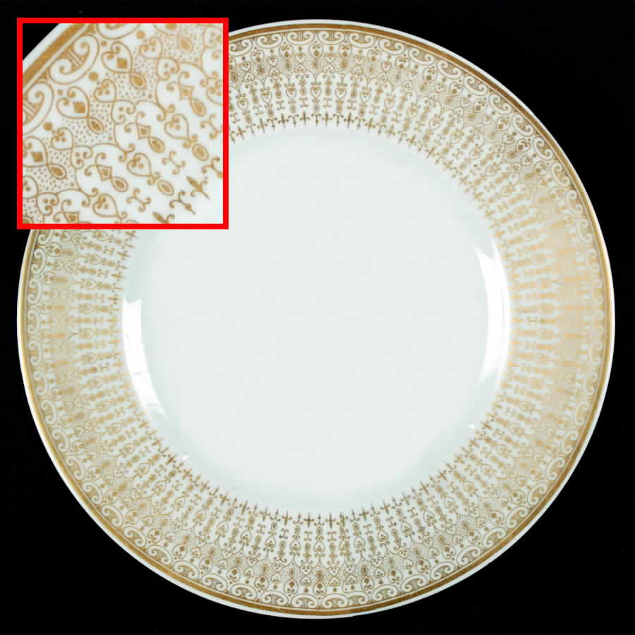 Grenade Bread & Butter Plate by Royal Limoges-1