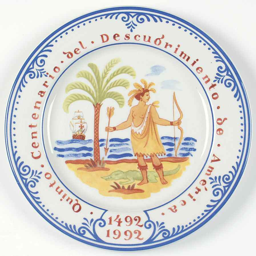 Quinto Centenario Salad/Dessert Plate by Tiffany-1