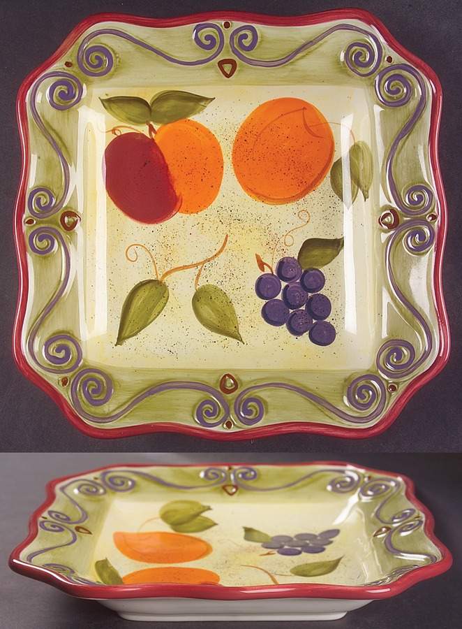 Medici Large Rim Soup Bowl by Tabletops Unlimited-1