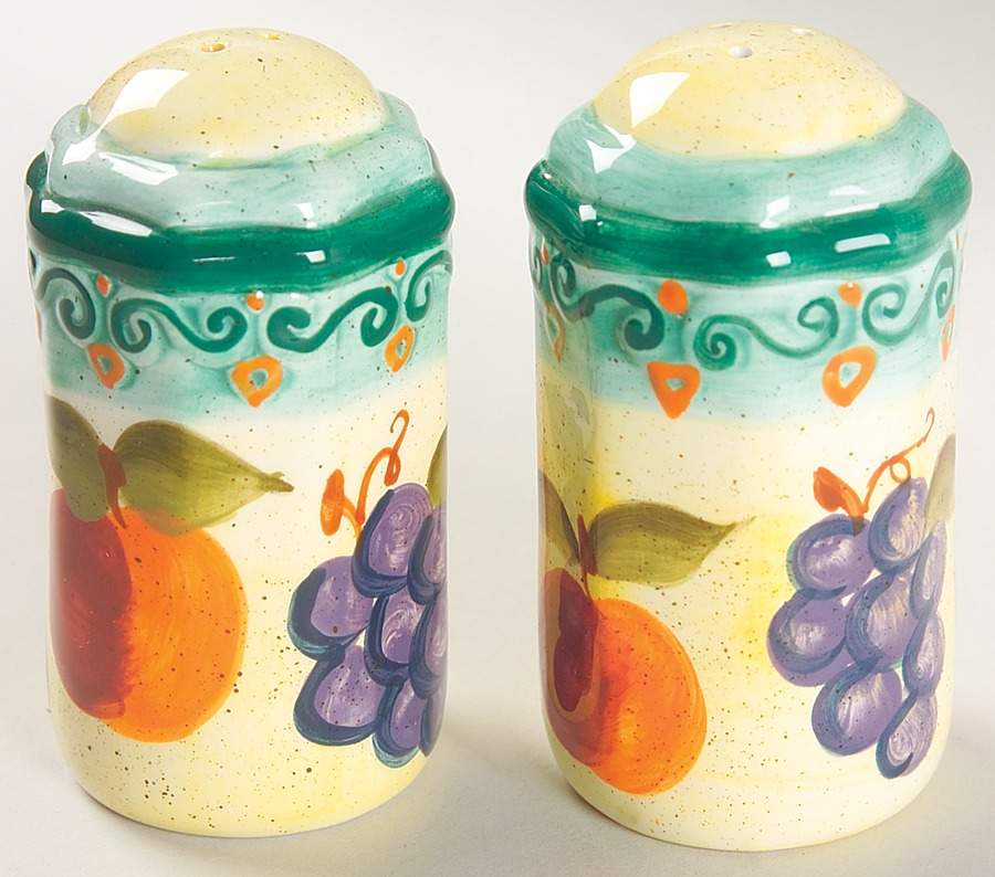 Medici Salt & Pepper Set by Tabletops Unlimited-1