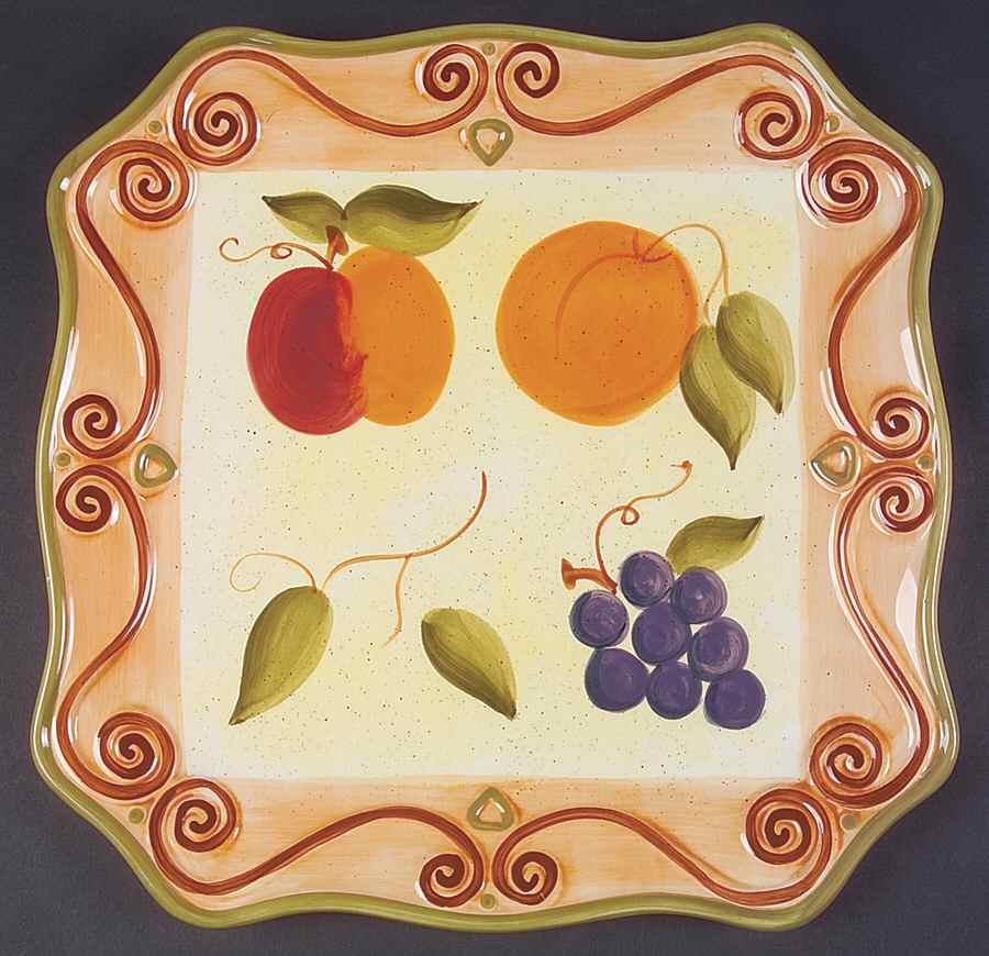 Medici Service Plate (Charger) by Tabletops Unlimited-1