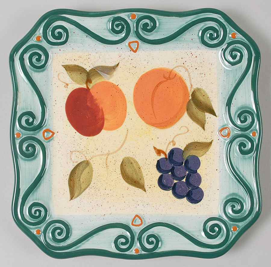 Medici Dessert/Pie Plate by Tabletops Unlimited-1