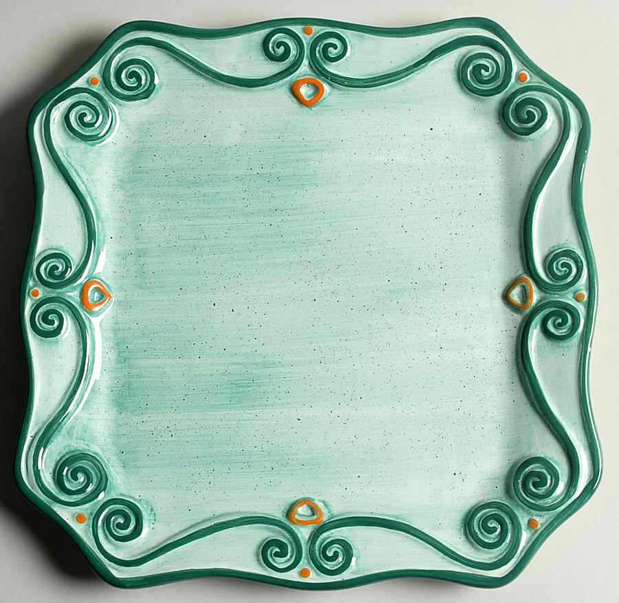 Medici Accent Dinner Plate by Tabletops Unlimited-1