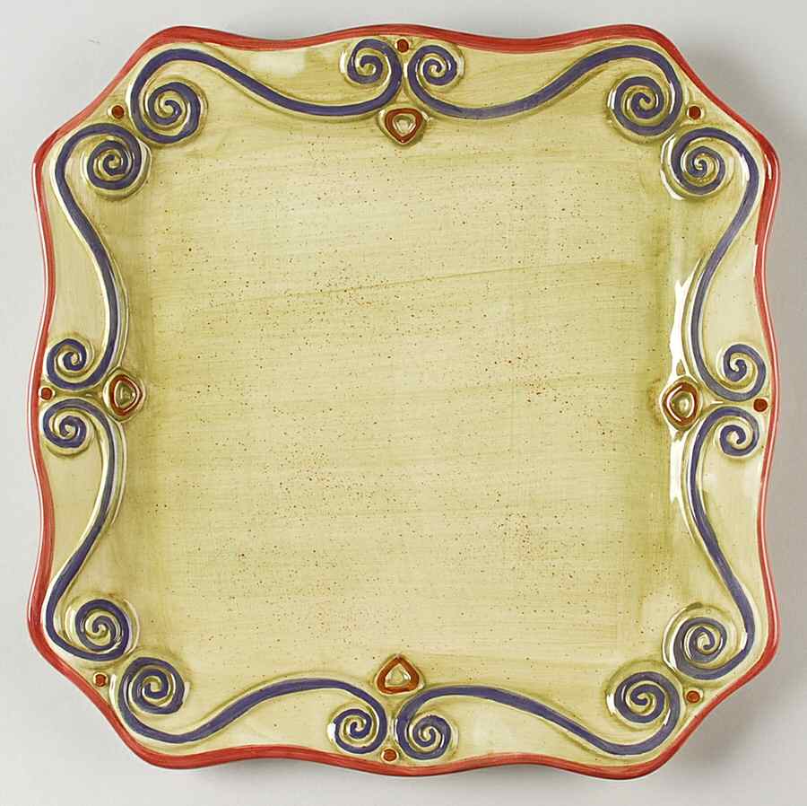 Medici Accent Dinner Plate by Tabletops Unlimited-1