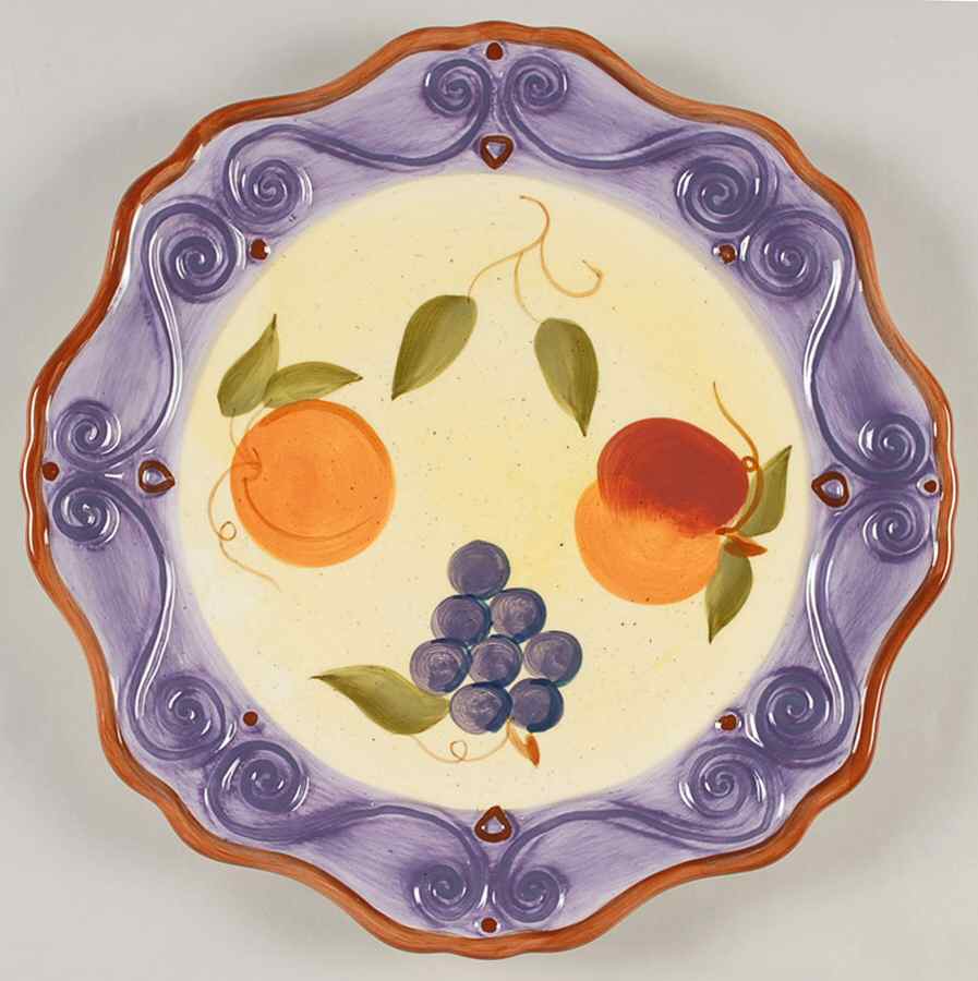 Medici Dinner Plate by Tabletops Unlimited-1