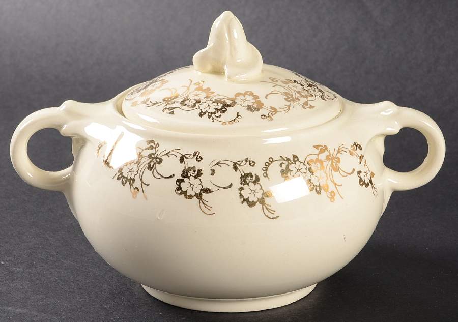 TST561 Sugar Bowl & Lid by Taylor, Smith & Taylor (Ts&T)-1