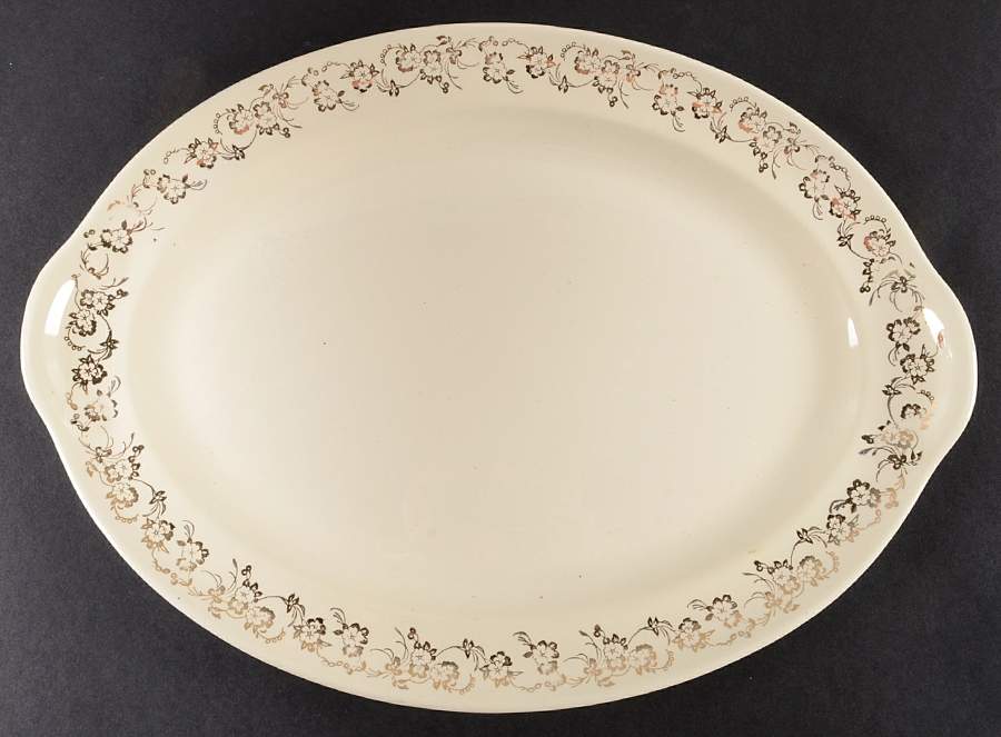 TST561 13" Oval Serving Platter by Taylor, Smith & Taylor (Ts&T)-1