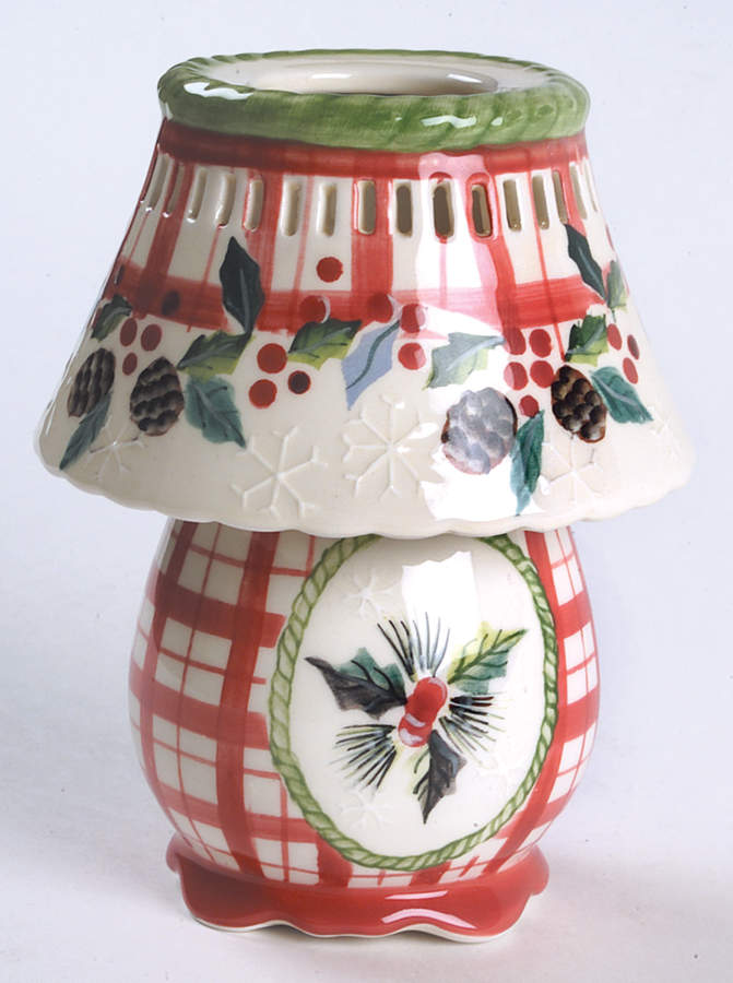 Winterland Tea Light Lamp with Shade by Tracy Porter-1
