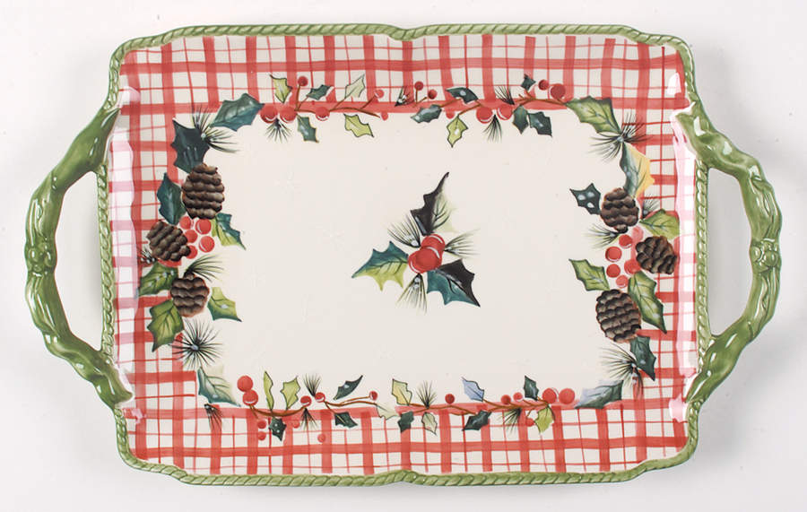 Winterland Handled Serving Tray by Tracy Porter-1
