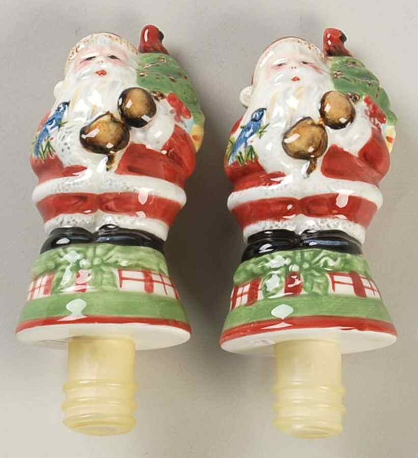 Winterland (Set of 2) Wine Bottle Stoppers by Tracy Porter-1