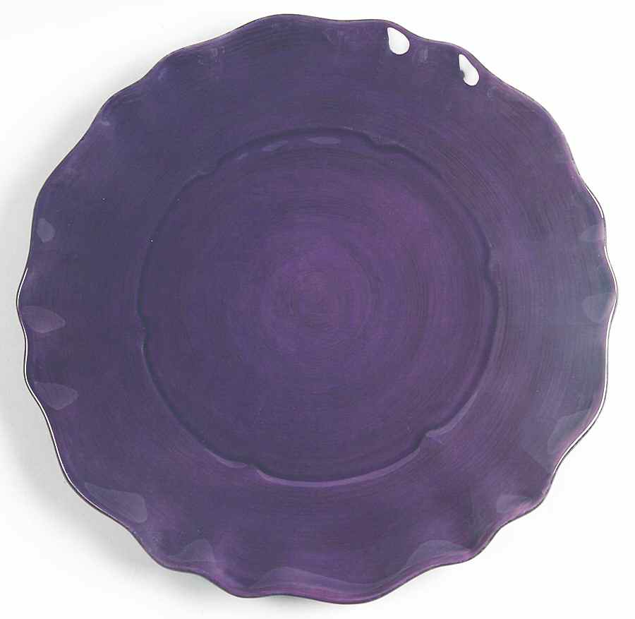 Jardinere Eggplant Dinner Plate by Tracy Porter-1