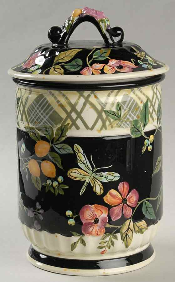 Jardiniere Small Canister & Lid by Tracy Porter-1