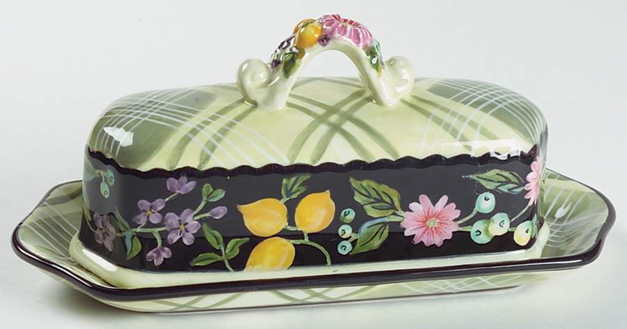 Jardiniere 1/4 Lb Covered Butter by Tracy Porter-1