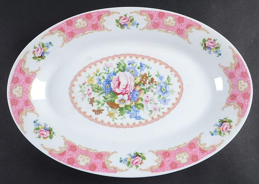 TAU20 14" Oval Serving Platter by Tabletops Unlimited-1