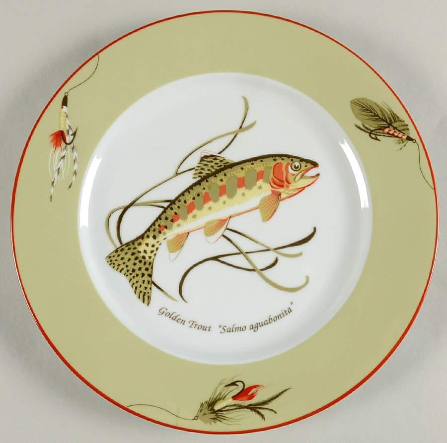 Tiffany Trout Dinner Plate by Tiffany-1