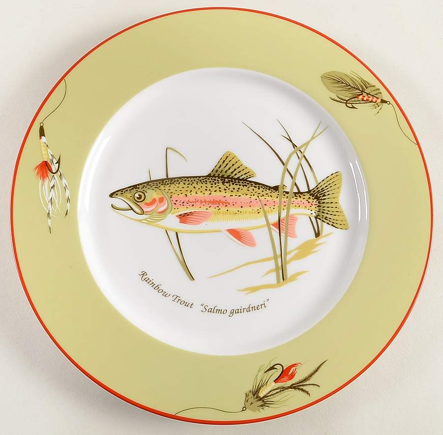 Tiffany Trout Dinner Plate by Tiffany-1