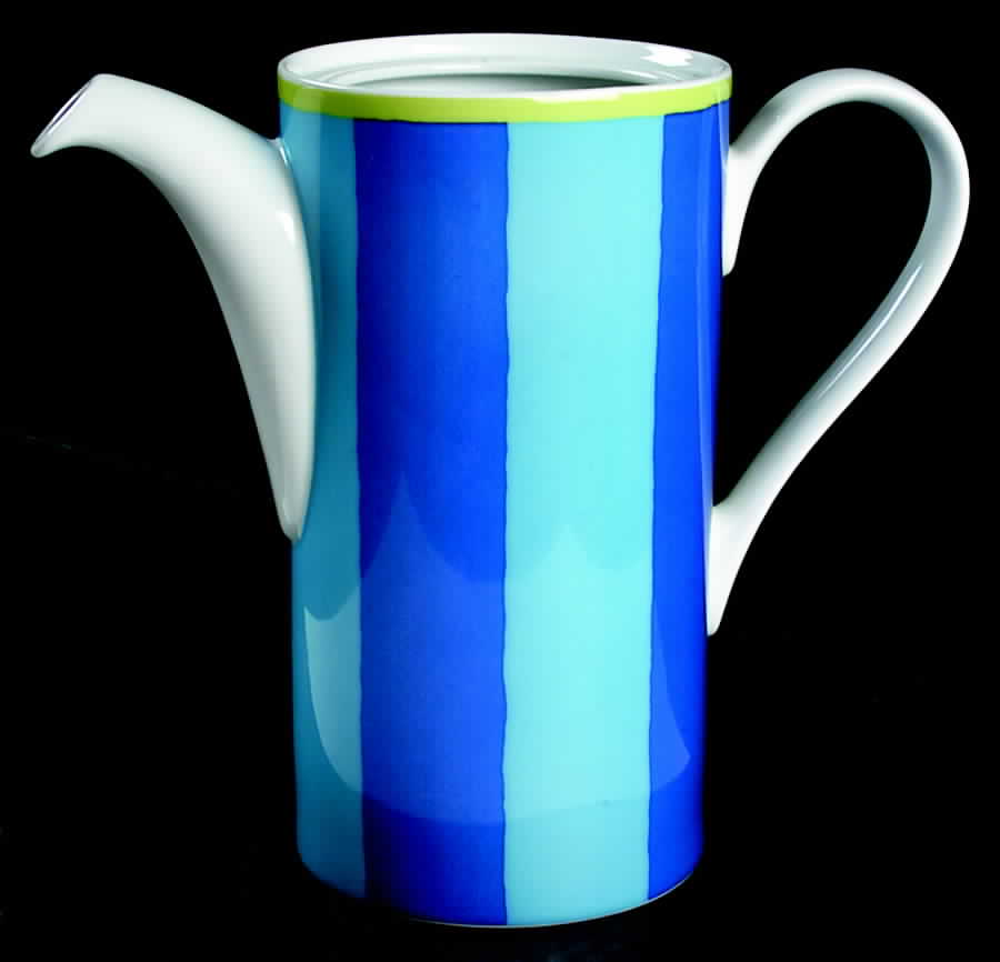 Stripes 2 Coffee Pot No Lid by Thomas-1