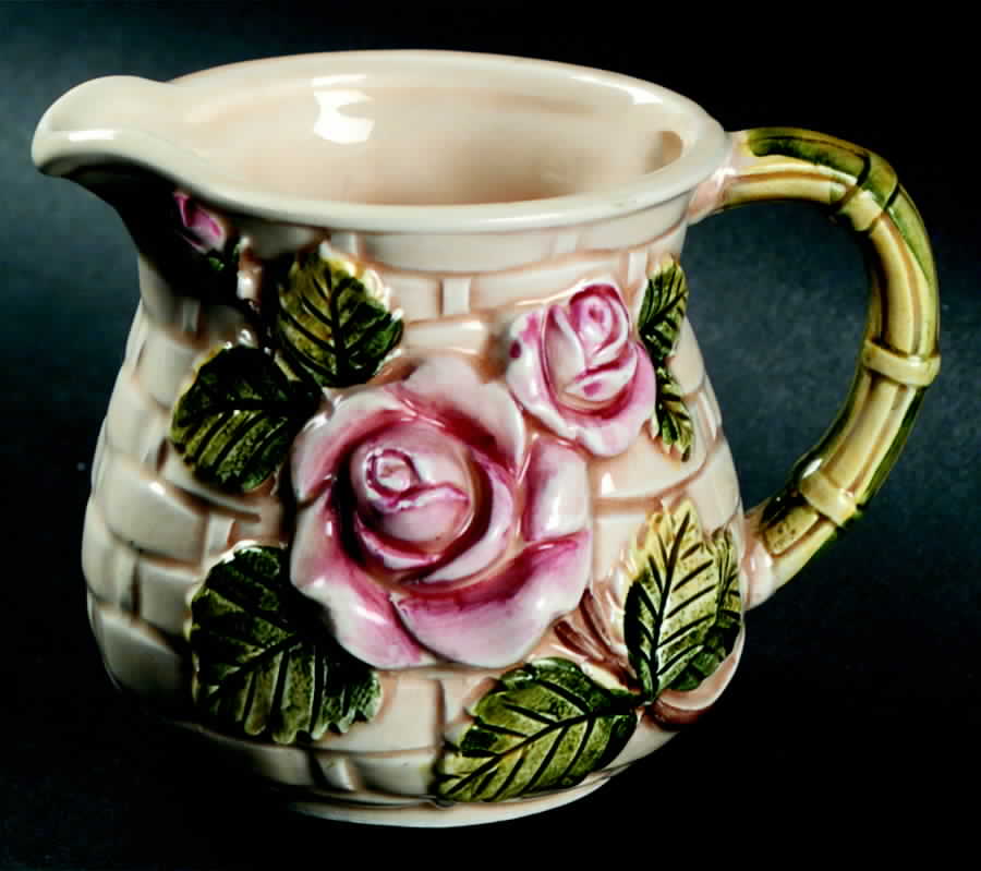 Country Rose Creamer by Takahashi-1