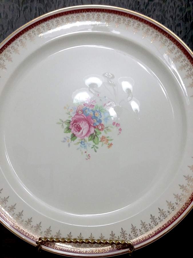 TST568 Dinner Plate by Taylor, Smith & Taylor (Ts&T)-1
