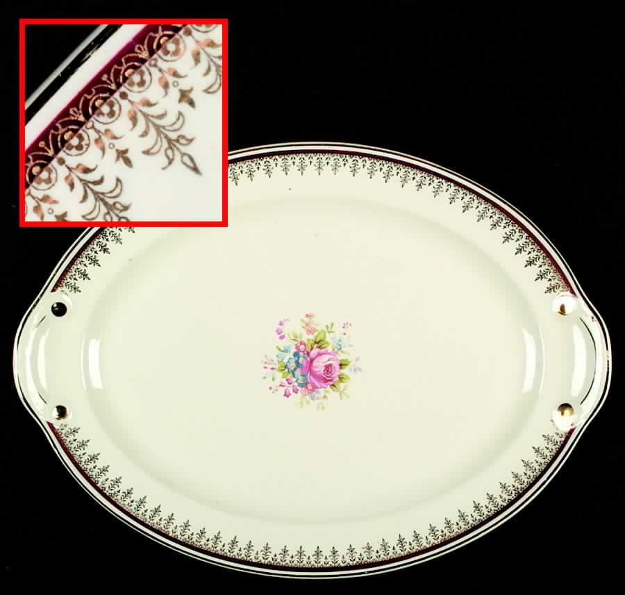 TST568 15" Oval Serving Platter by Taylor, Smith & Taylor (Ts&T)-1