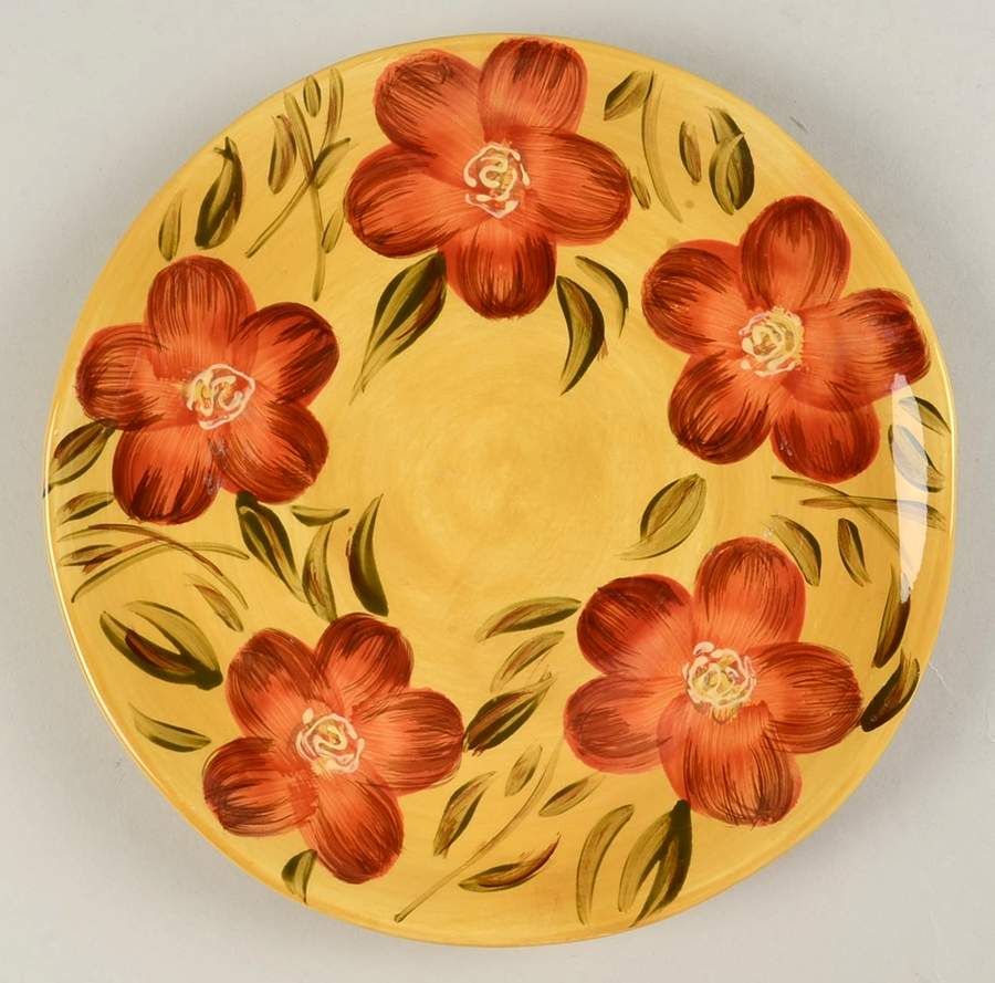 Le Soleil Salad Plate by Tabletops Unlimited-1