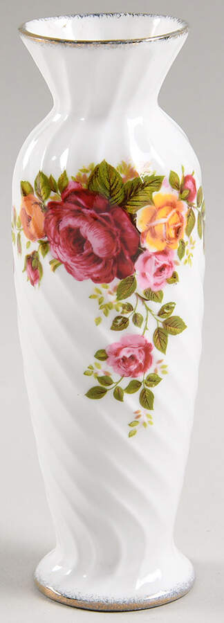 Cottage Rose 5" Bud Vase by Taiwan-1