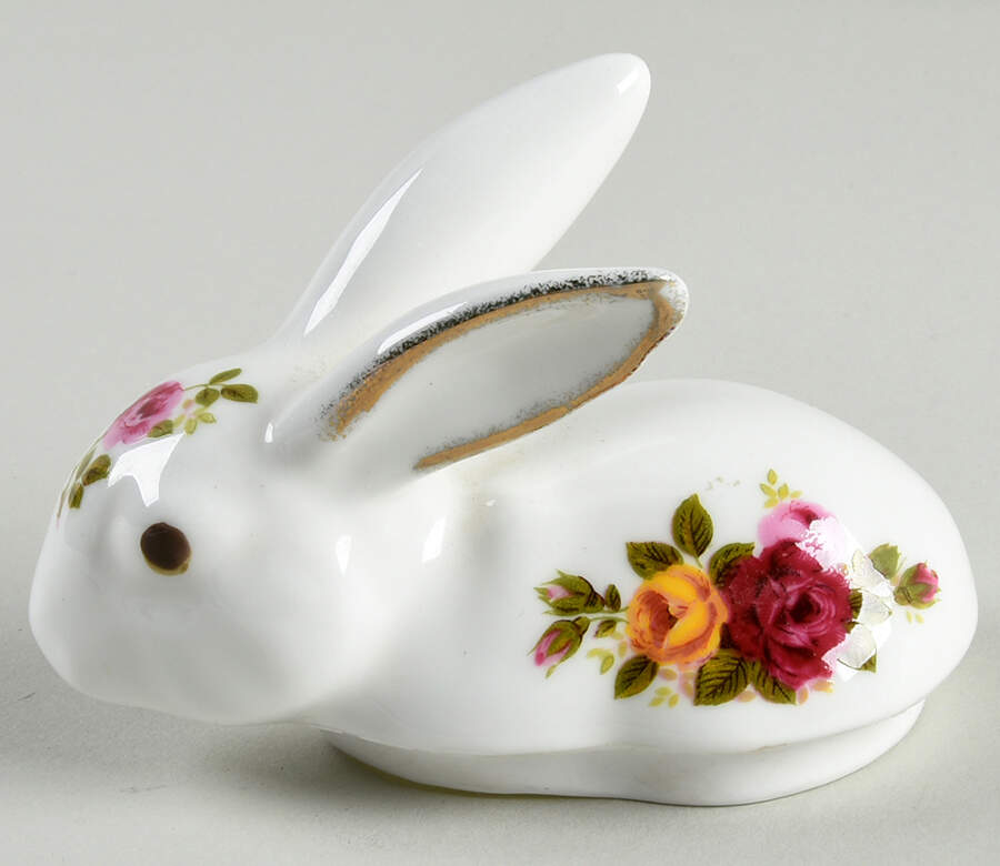 Cottage Rose Lid for Bunny Box by Taiwan-1