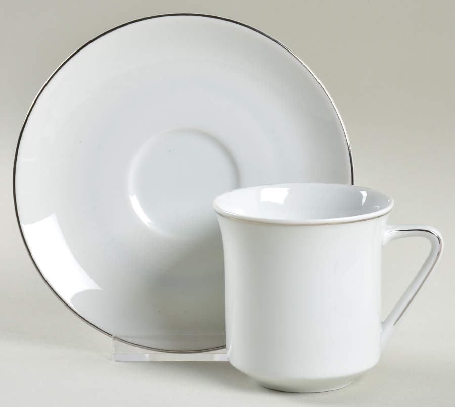 THO284 Flat Cup & Saucer Set by Thomas-1