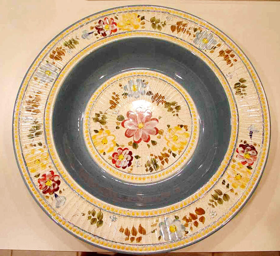 Villa Flora 20" Serving Bowl by Tabletops Unlimited-1