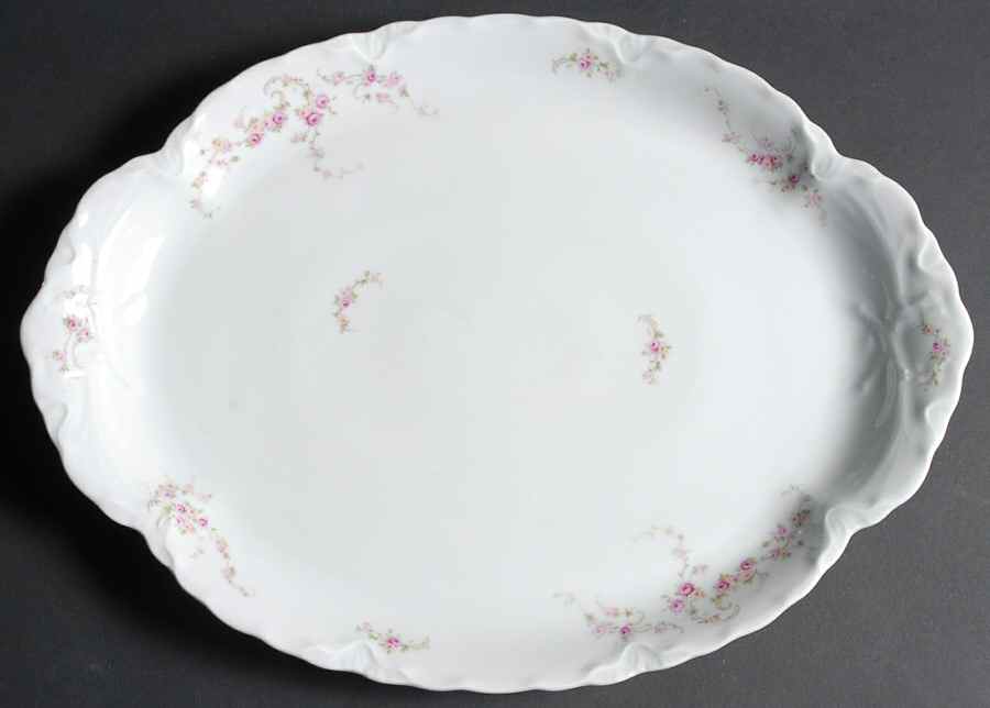 3385 (Scalloped) 16" Oval Serving Platter by Thomas-1