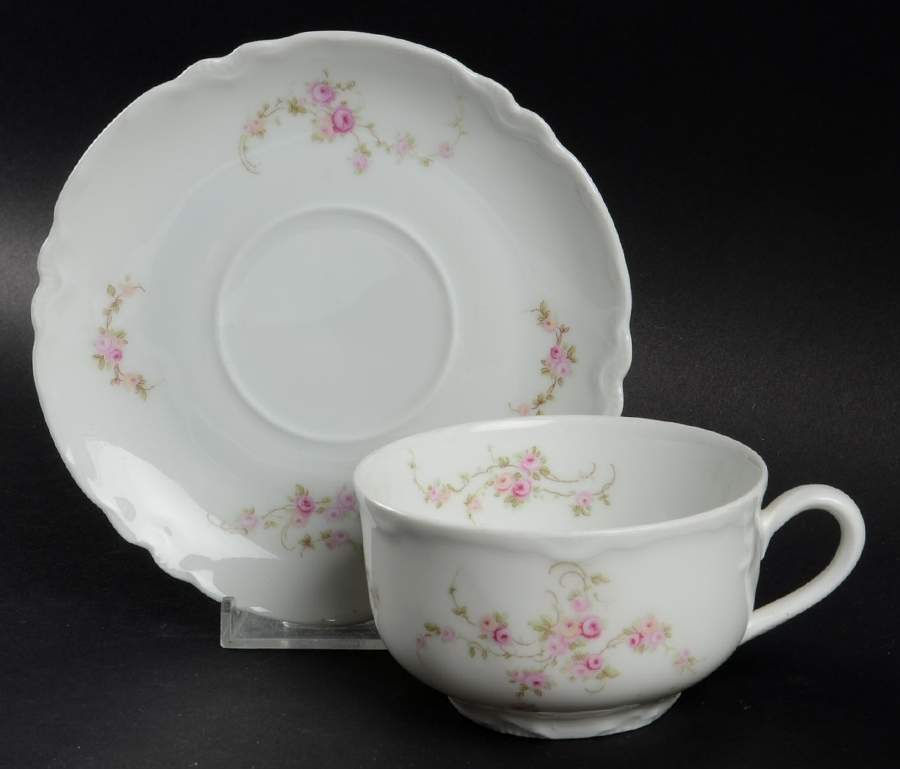 3385 (Scalloped) Oversized Cup & Saucer Set by Thomas-1