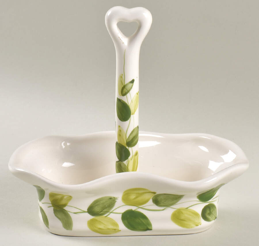 Mariam's Garden Tray for Salt and Pepper Set by Tabletops Unlimited-1