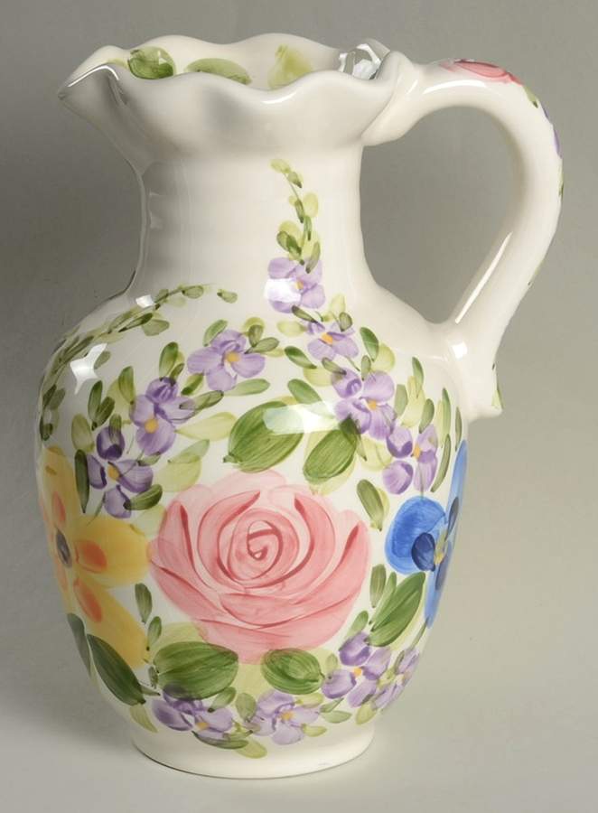 Mariam's Garden 66 Oz Pitcher by Tabletops Unlimited-1
