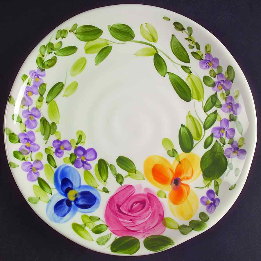 Mariam's Garden Salad Plate by Tabletops Unlimited-1