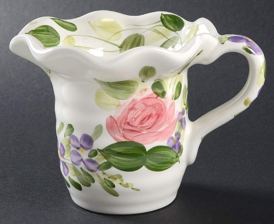 Mariam's Garden Creamer by Tabletops Unlimited-1
