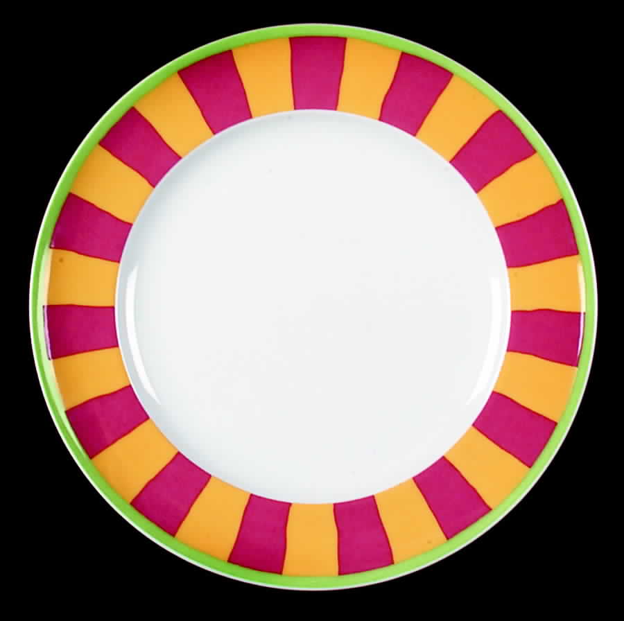 Stripes 3 Salad Plate by Thomas-1