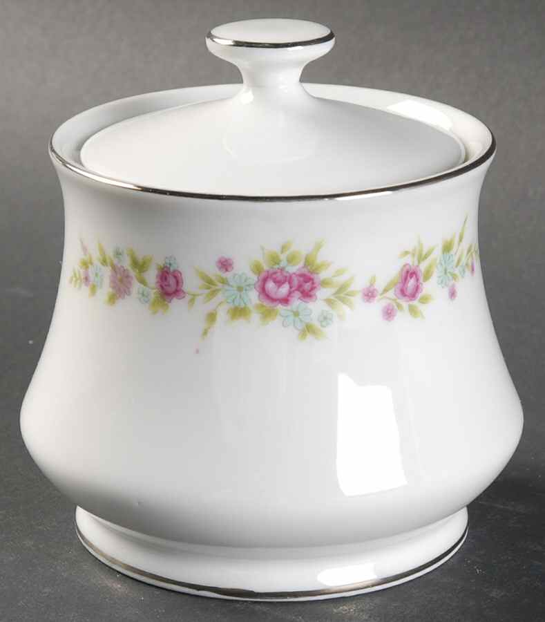Rose Marie Sugar Bowl & Lid by Towne House-1