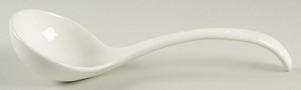 Blanc De Blanc Tureen Ladle by Tabletops Unlimited-1