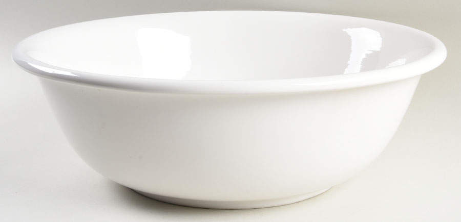 Blanc De Blanc 15" Round Deep Bowl by Tabletops Unlimited-1