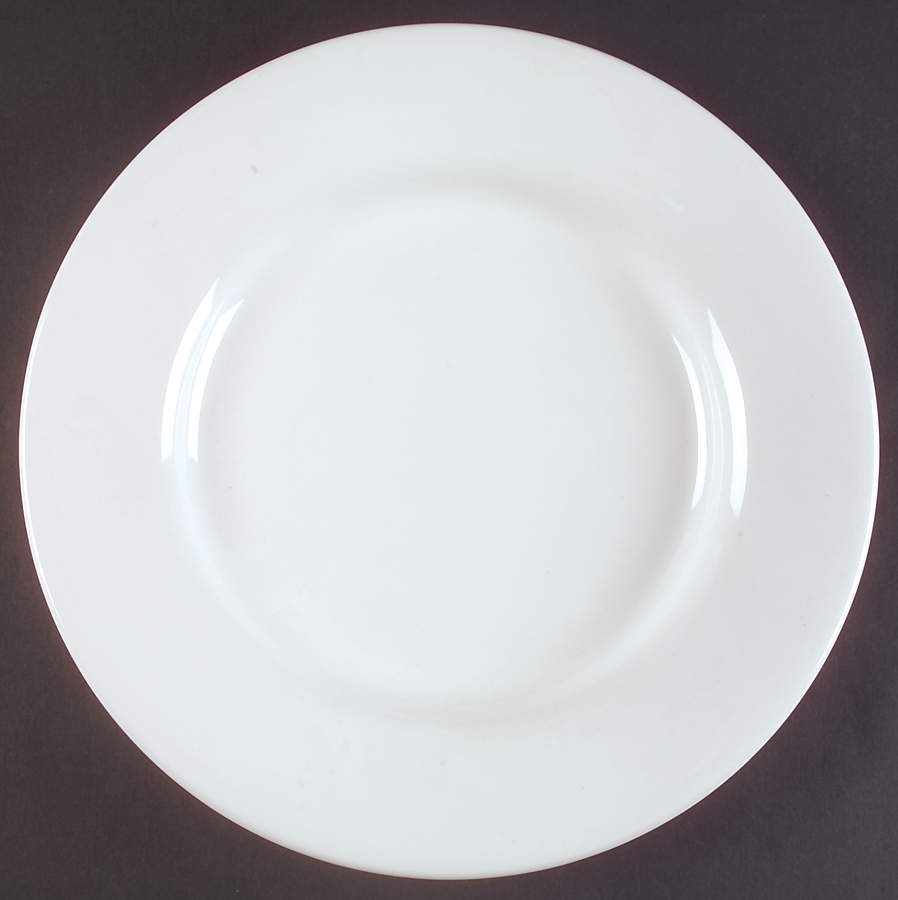 Blanc De Blanc Dinner Plate by Tabletops Unlimited-1