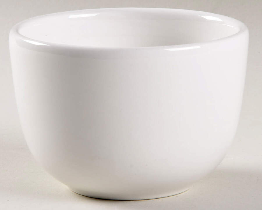 Blanc De Blanc 4" Nesting Bowl by Tabletops Unlimited-1