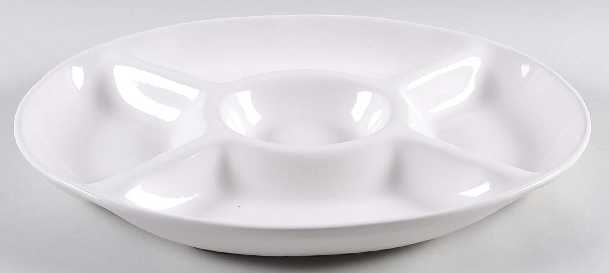 Blanc De Blanc 5-Part Relish by Tabletops Unlimited-1