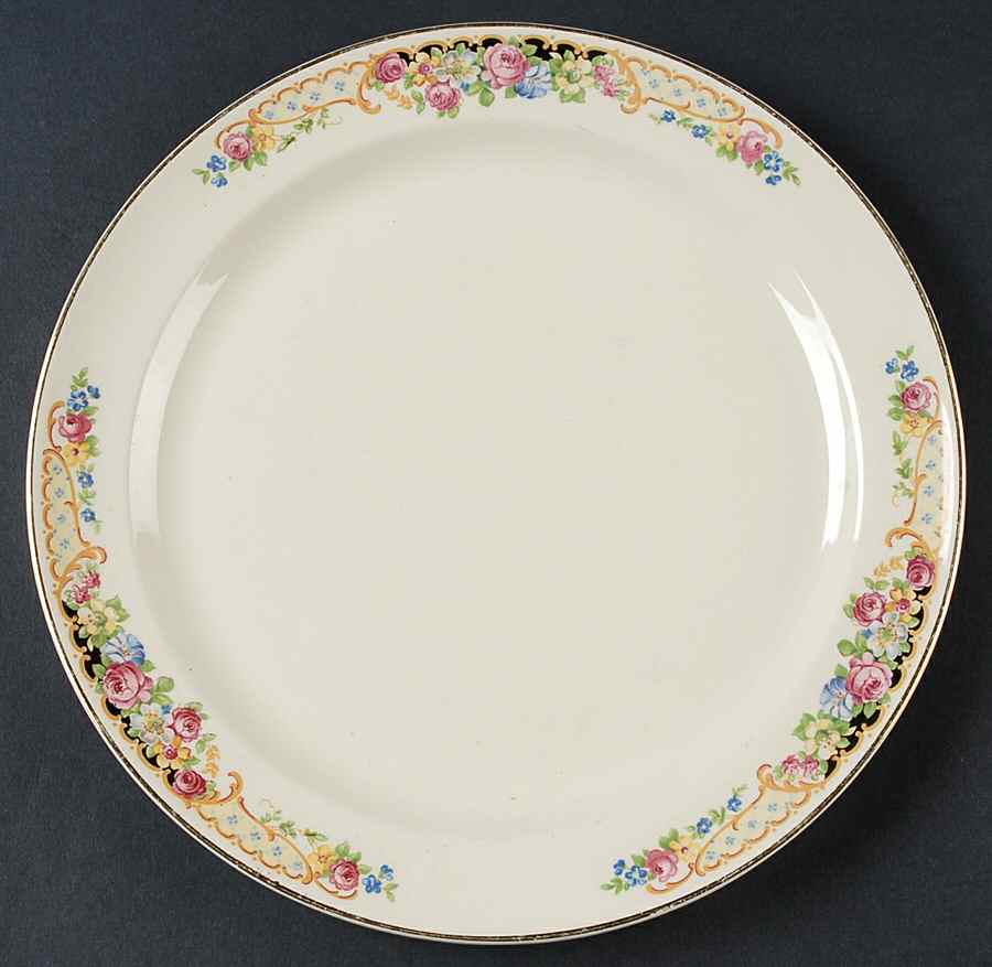 TST584 Dinner Plate by Taylor, Smith & Taylor (Ts&T)-1