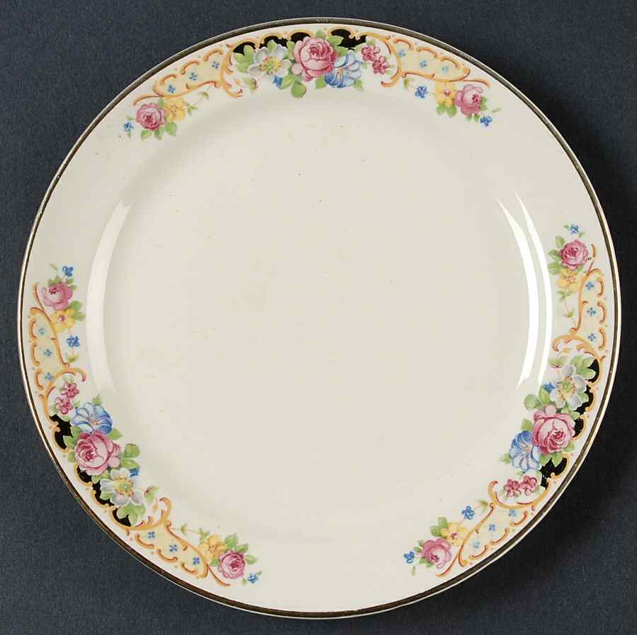 TST584 Bread & Butter Plate by Taylor, Smith & Taylor (Ts&T)-1