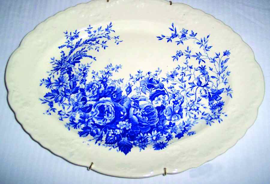 TST586 13" Oval Serving Platter by Taylor, Smith & Taylor (Ts&T)-1
