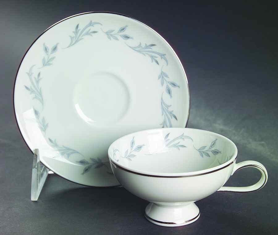 Tenderly Footed Demitasse Cup & Saucer Set by Treasure Chest-1