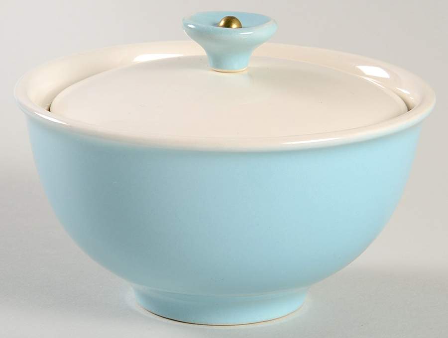 Adagio Sugar Bowl & Lid by Taylor, Smith & Taylor (Ts&T)-1