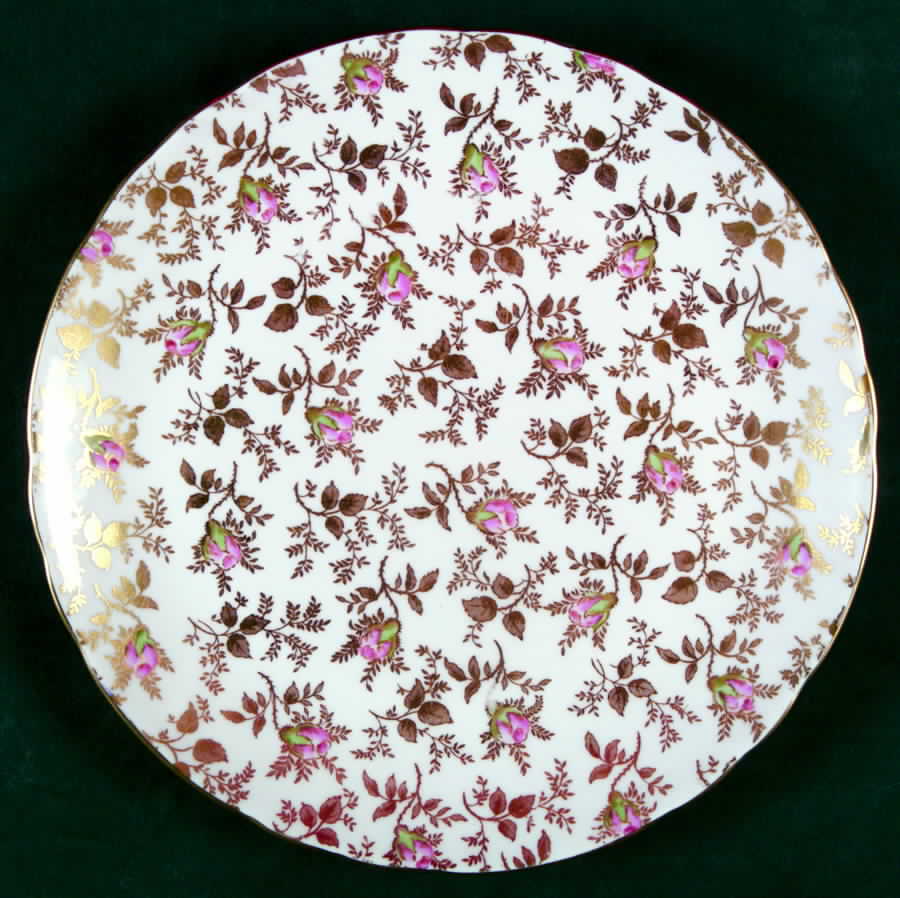 Du Barry Rose (Scalloped) Salad Plate by Tuscan - Royal Tuscan-1