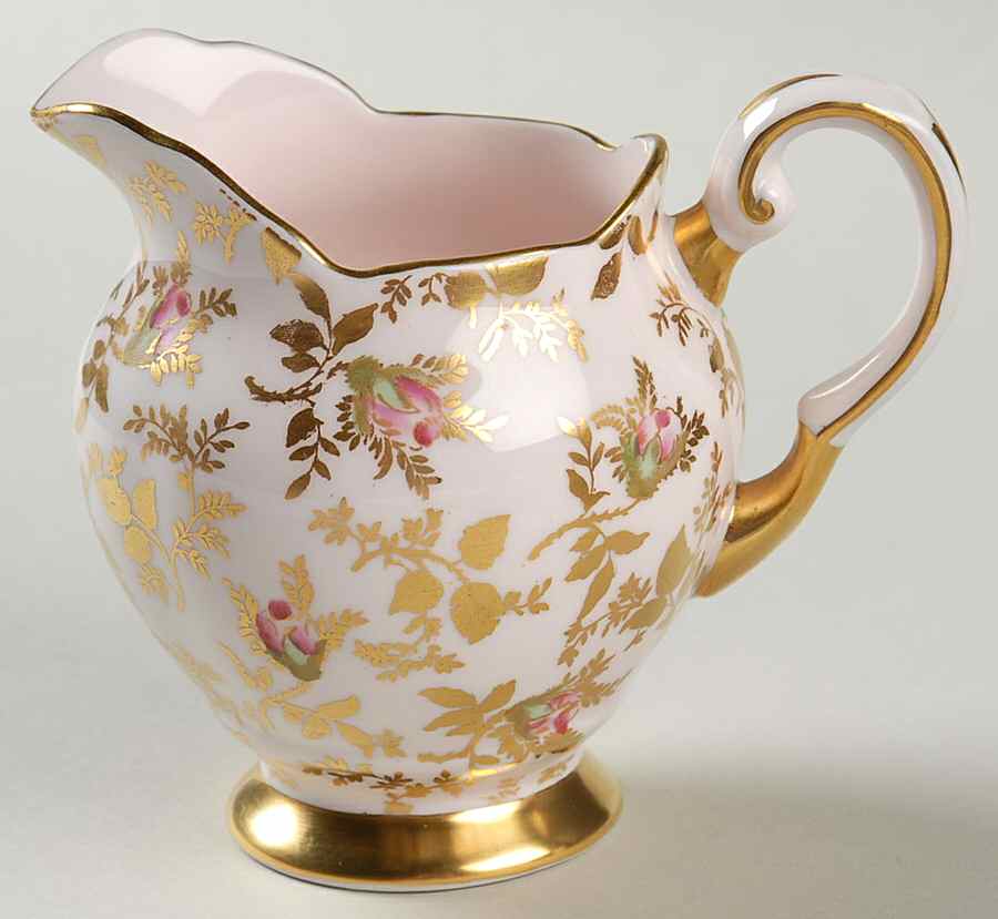Du Barry Rose (Scalloped) Creamer by Tuscan - Royal Tuscan-1